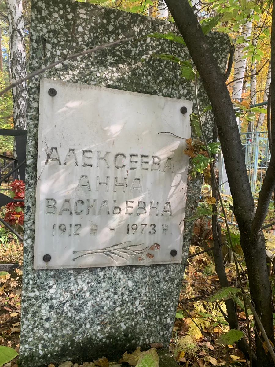 Алексеев Ана Васильевна