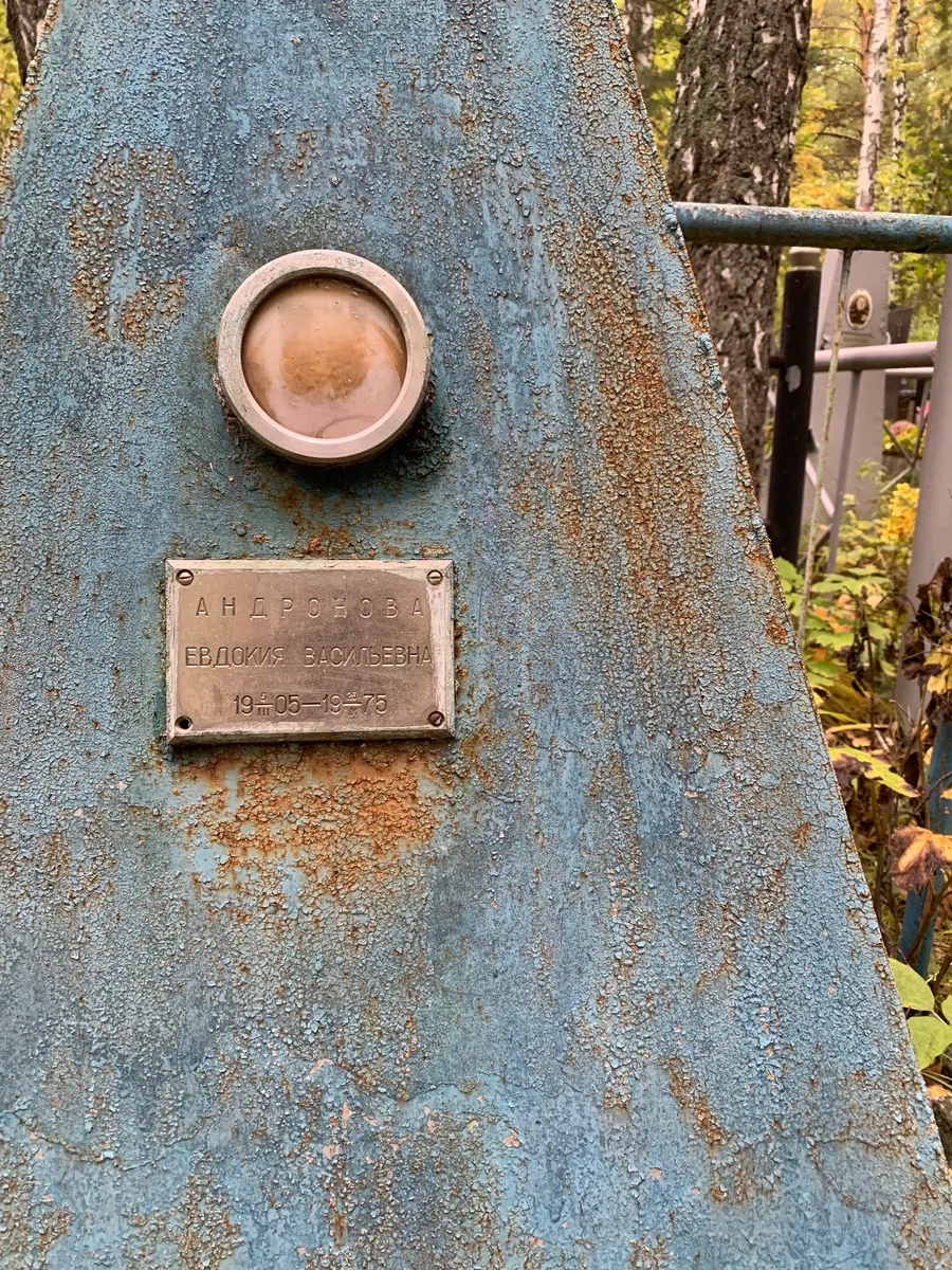 Андроенова Евдокия васильевна