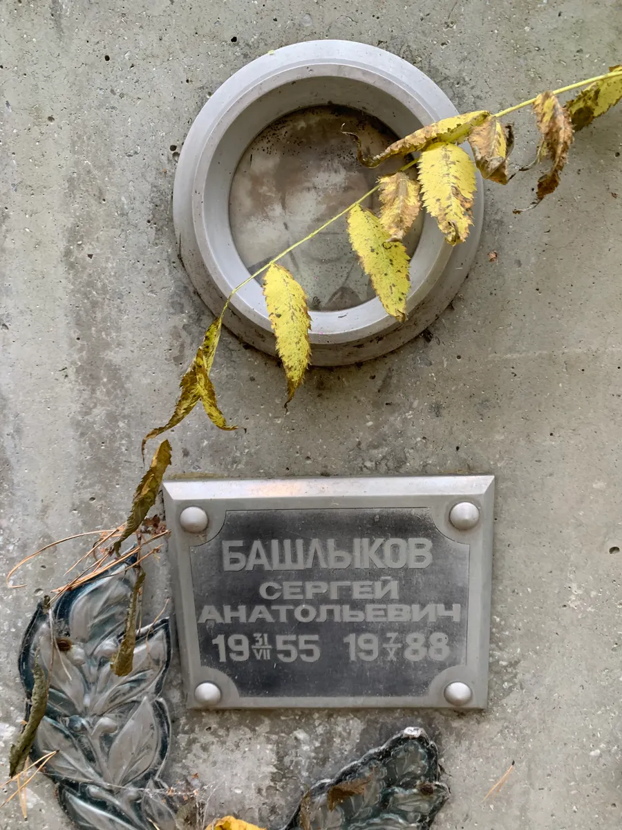 Башlyков Сергей Анатольевич