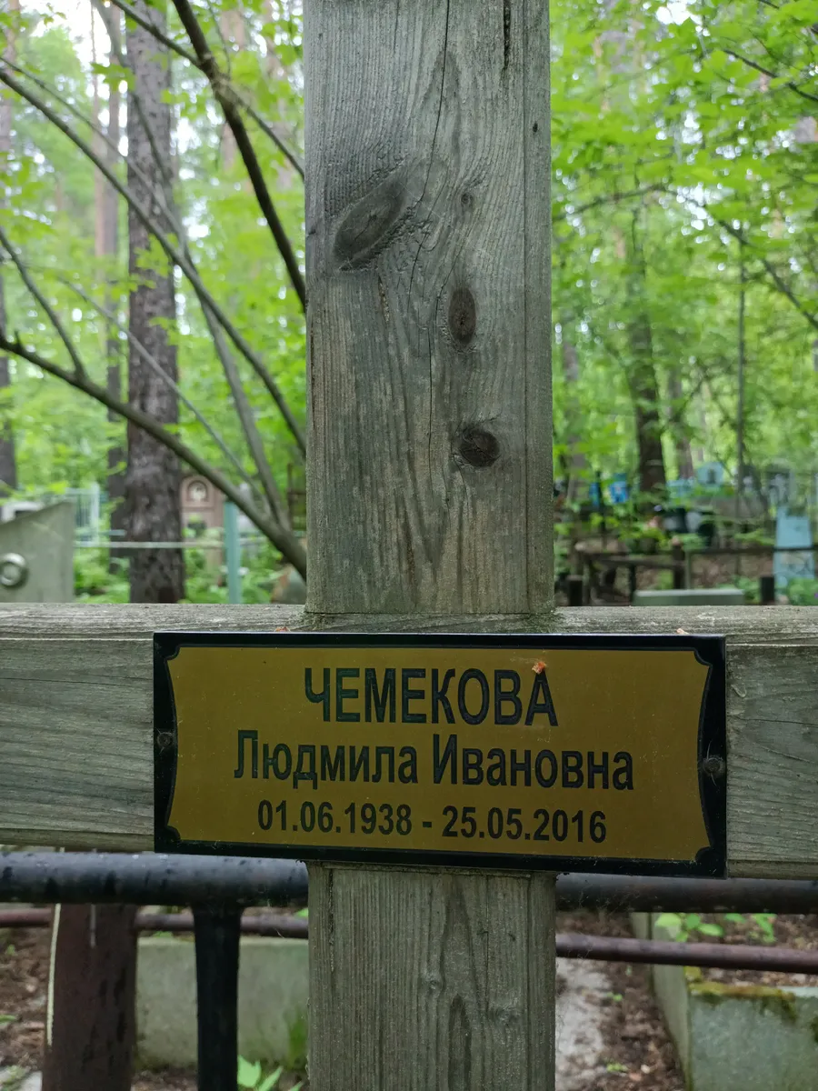 Чемекова Людмила Ивановна