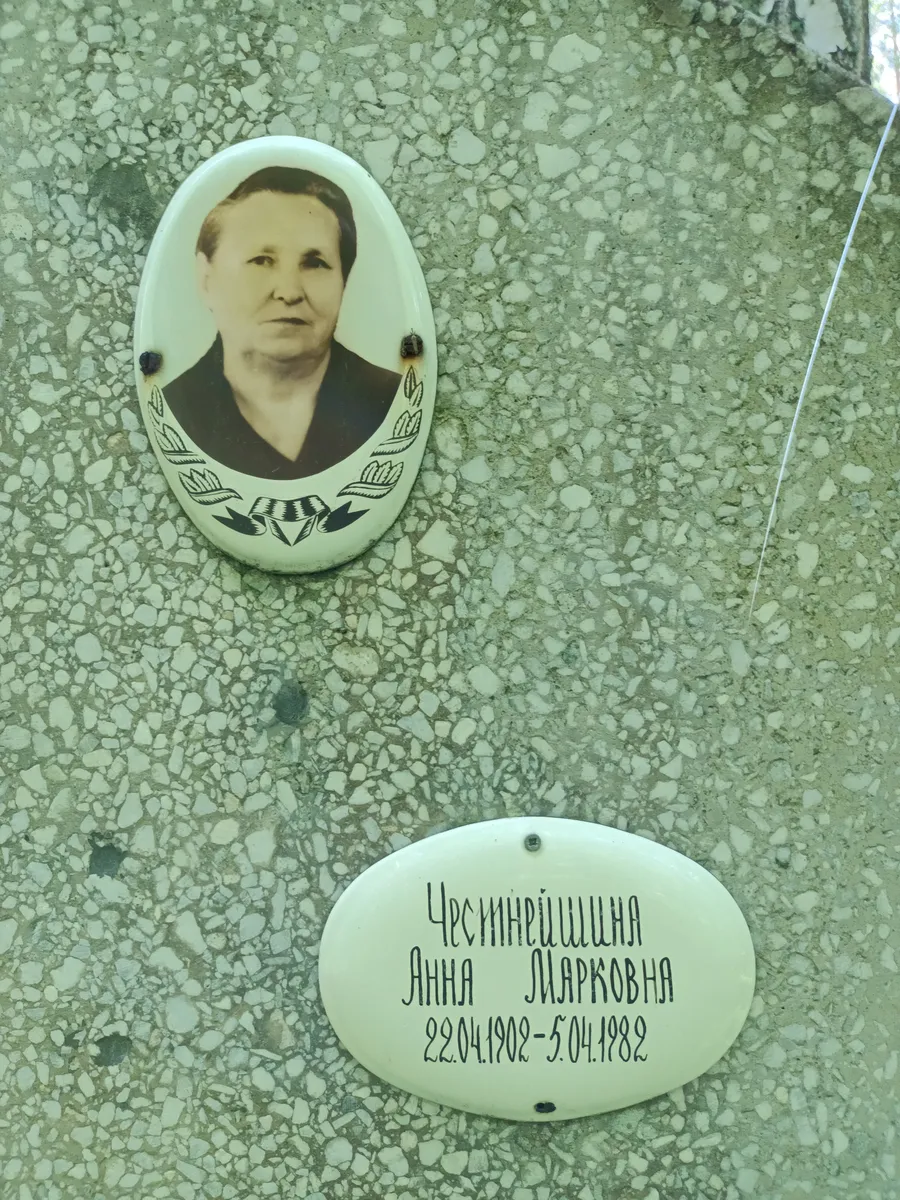 Чесинецкишна Анна Марковна