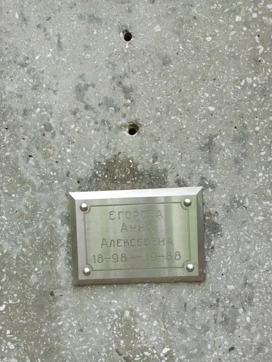 Егорова Анна Алексеевна