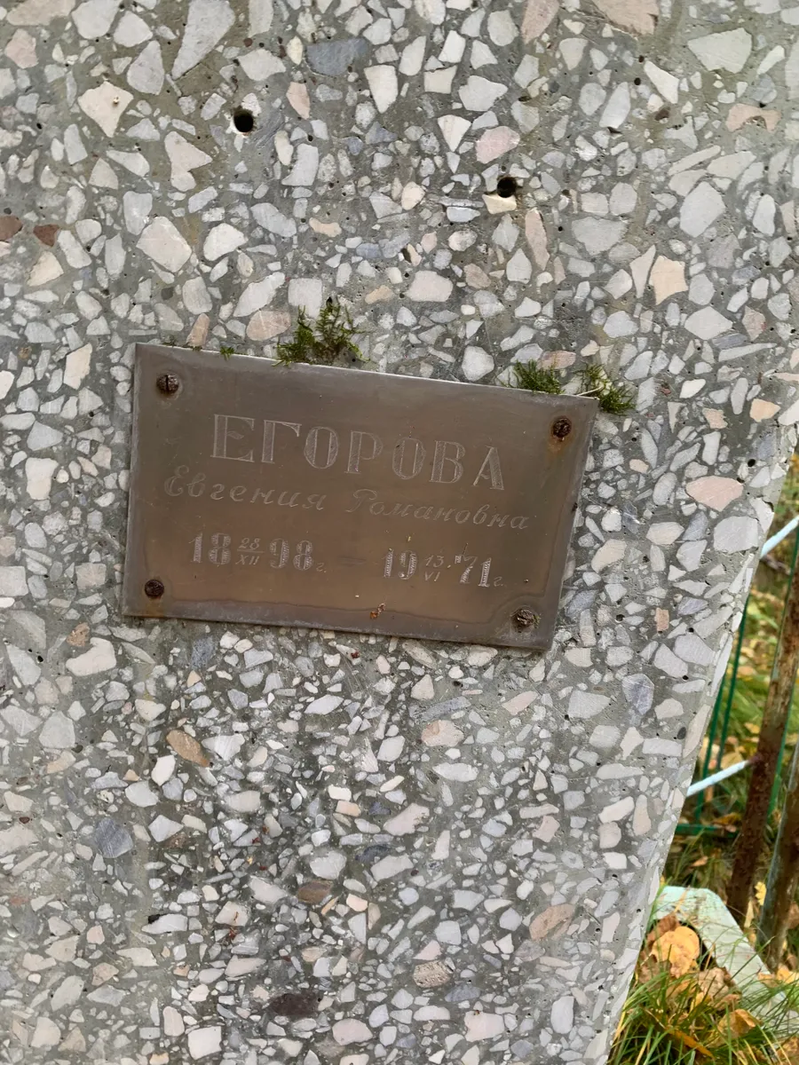 Егорова Евгения Романовна