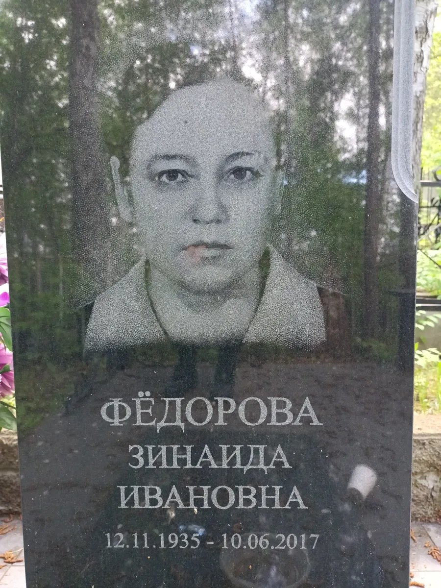 Федорова Зинаида Ивановна