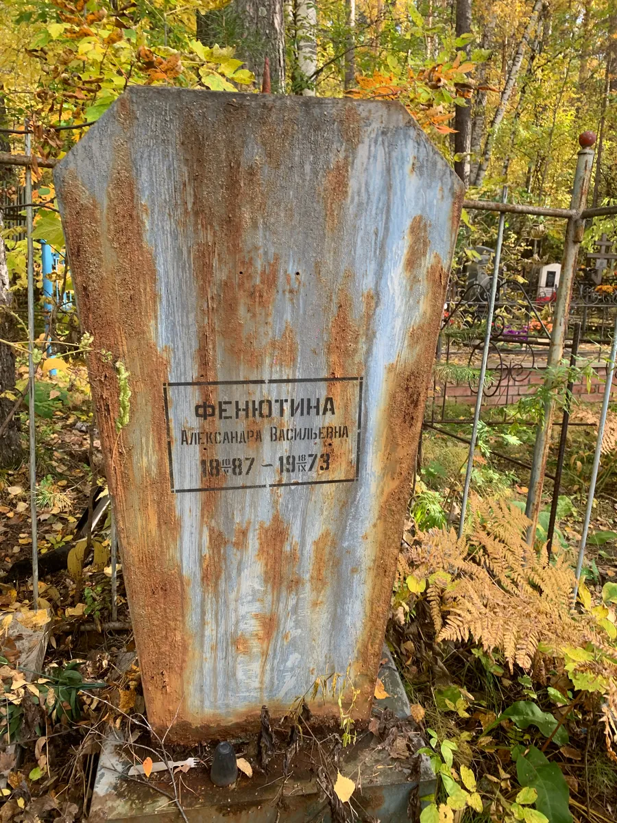 Фенютина Александра Васильевна