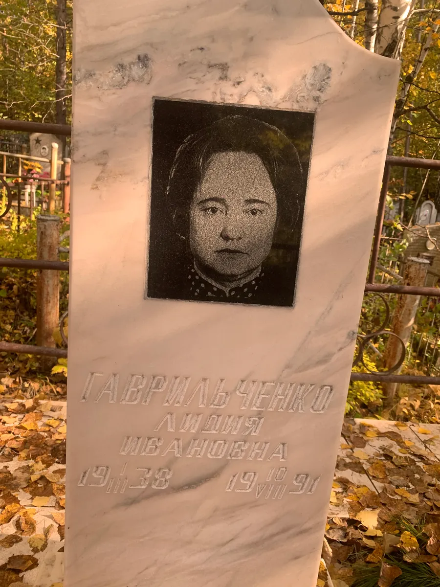 Габриэленко Лидия Ивановна