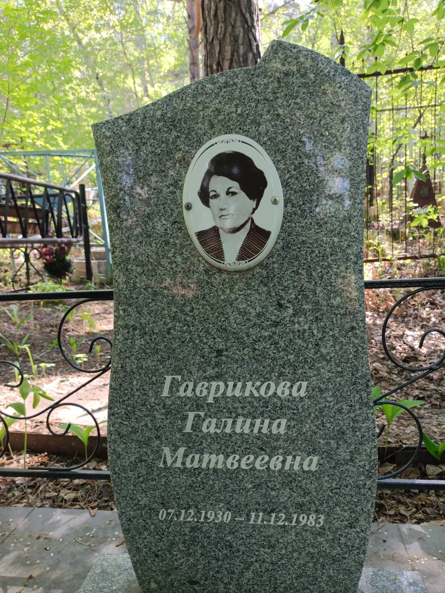 Гавриковa Галина Матвеевна