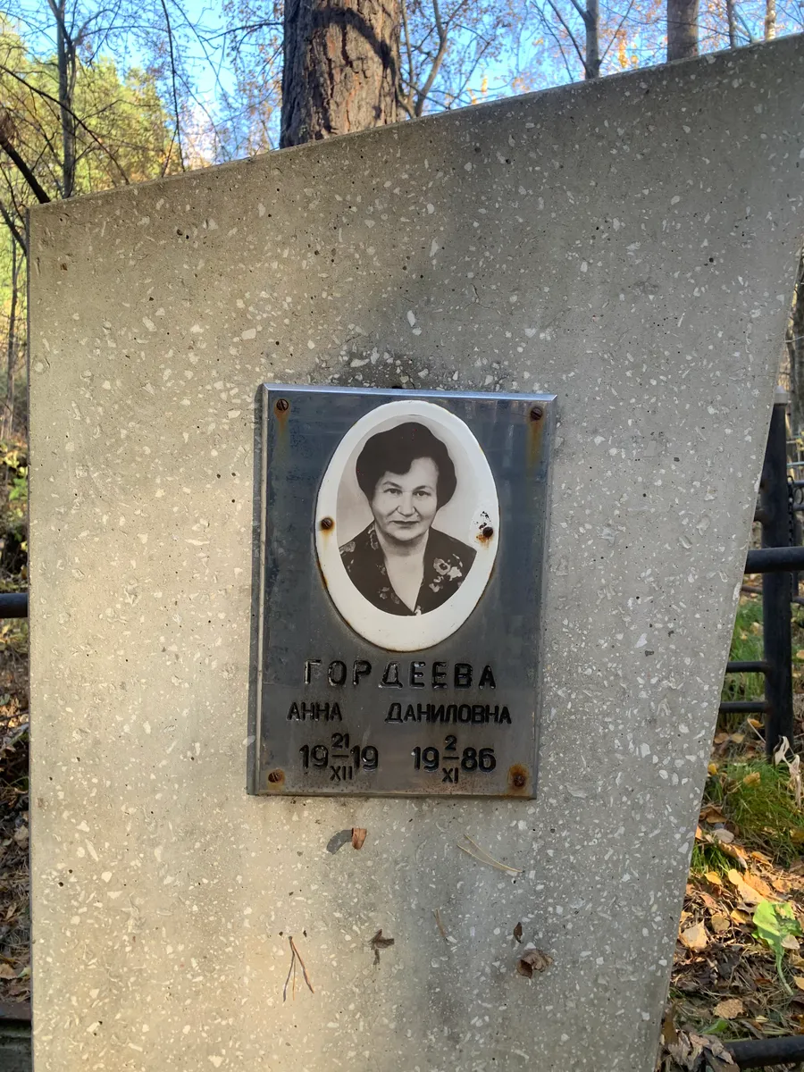 Гордеева Анна Даниловна