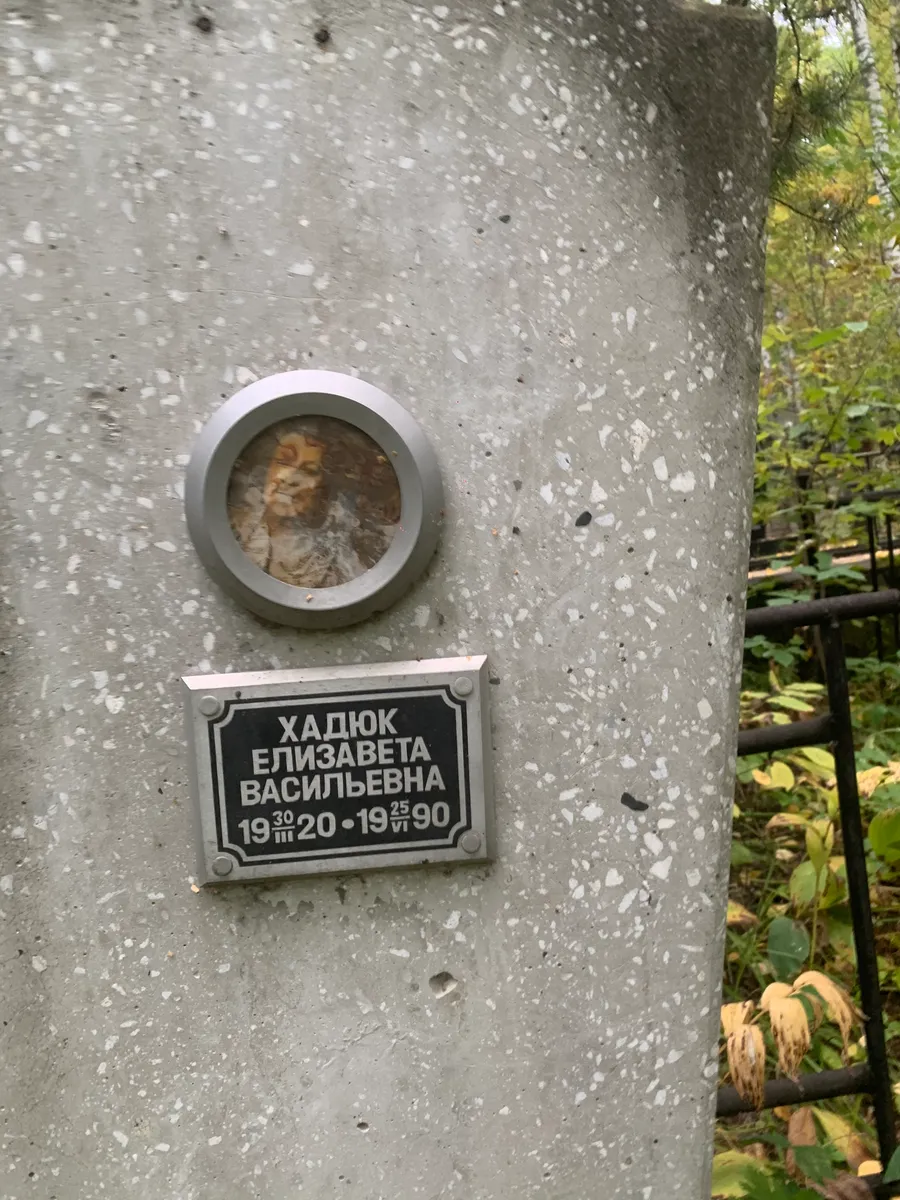 Хадюк Елизавета Васильевна