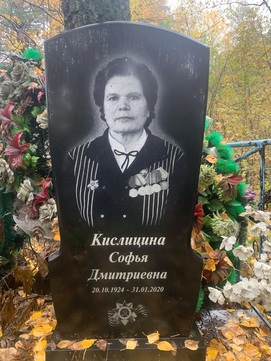 Кислицина Софья Дмитриевна