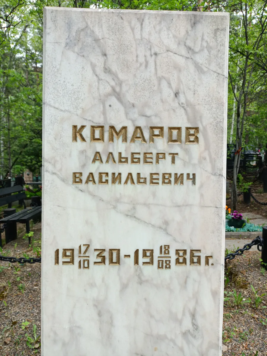 Комаров Альберт Васильевич