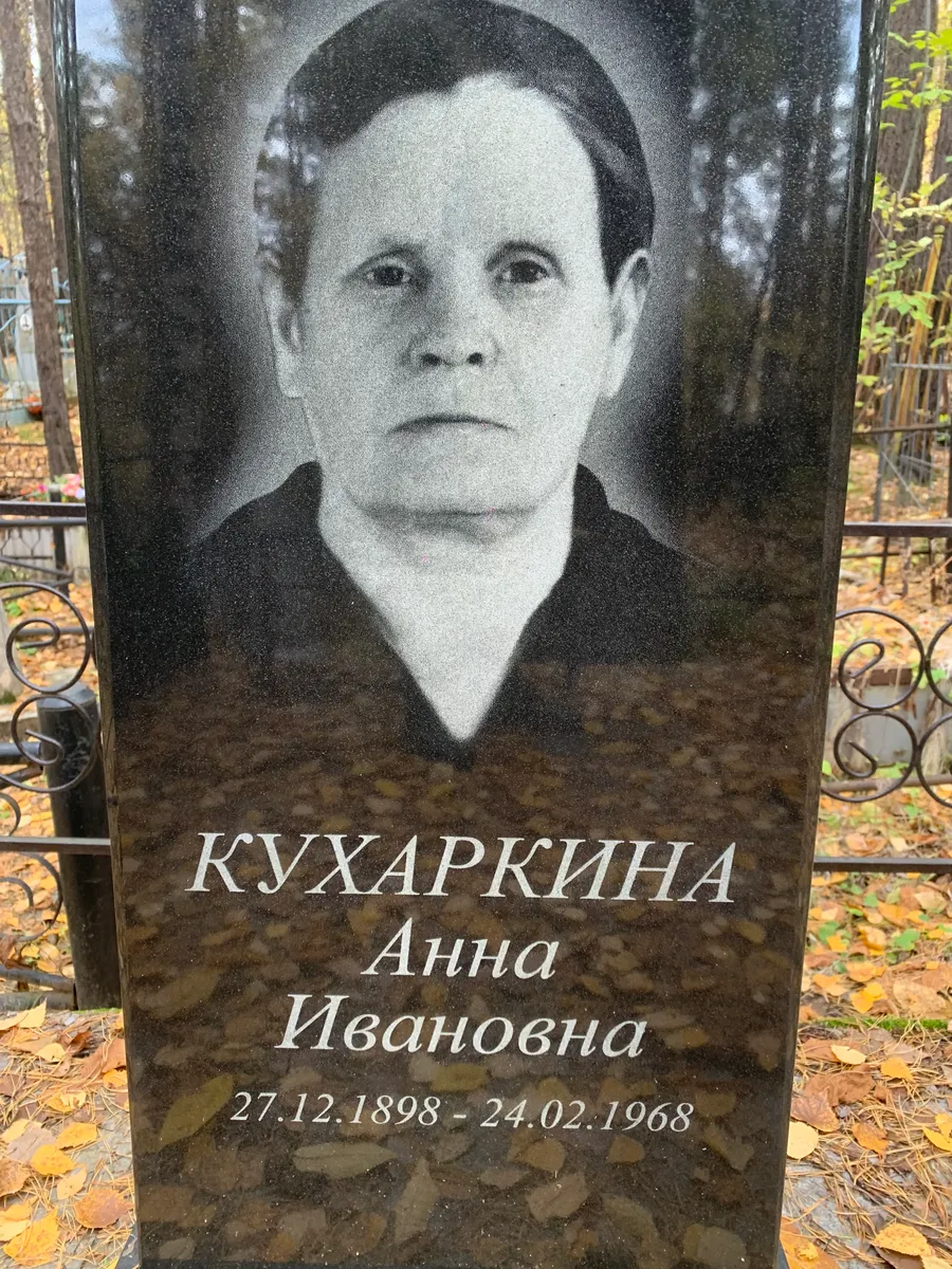 Кухаркина Анна Ивановна