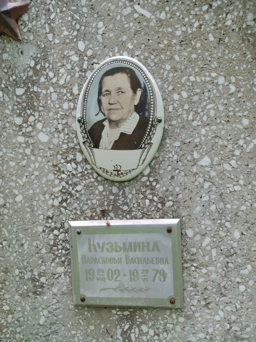 Кузьмина Параскевна васильевна