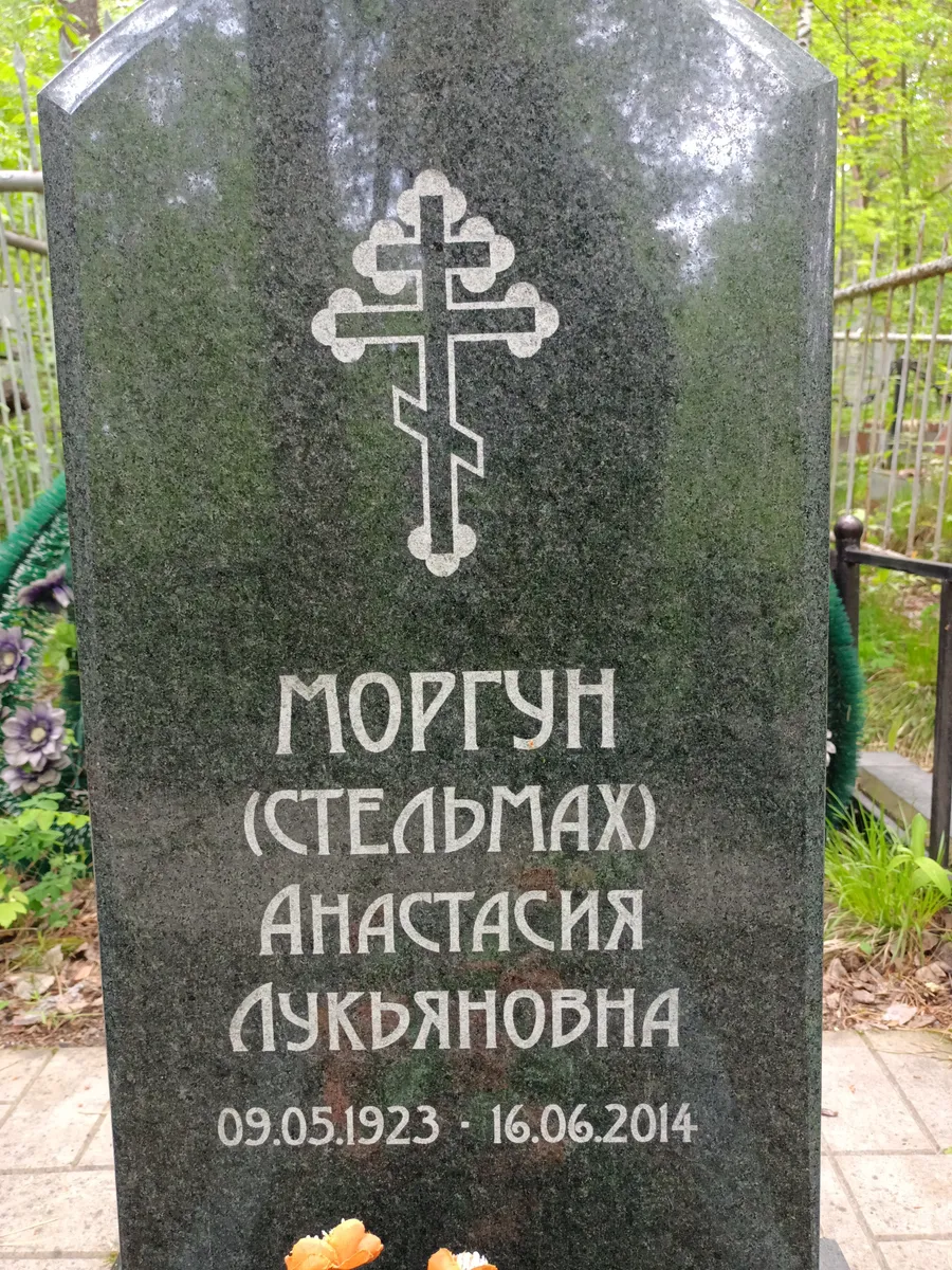 Морgun Анастасия лукьяновна