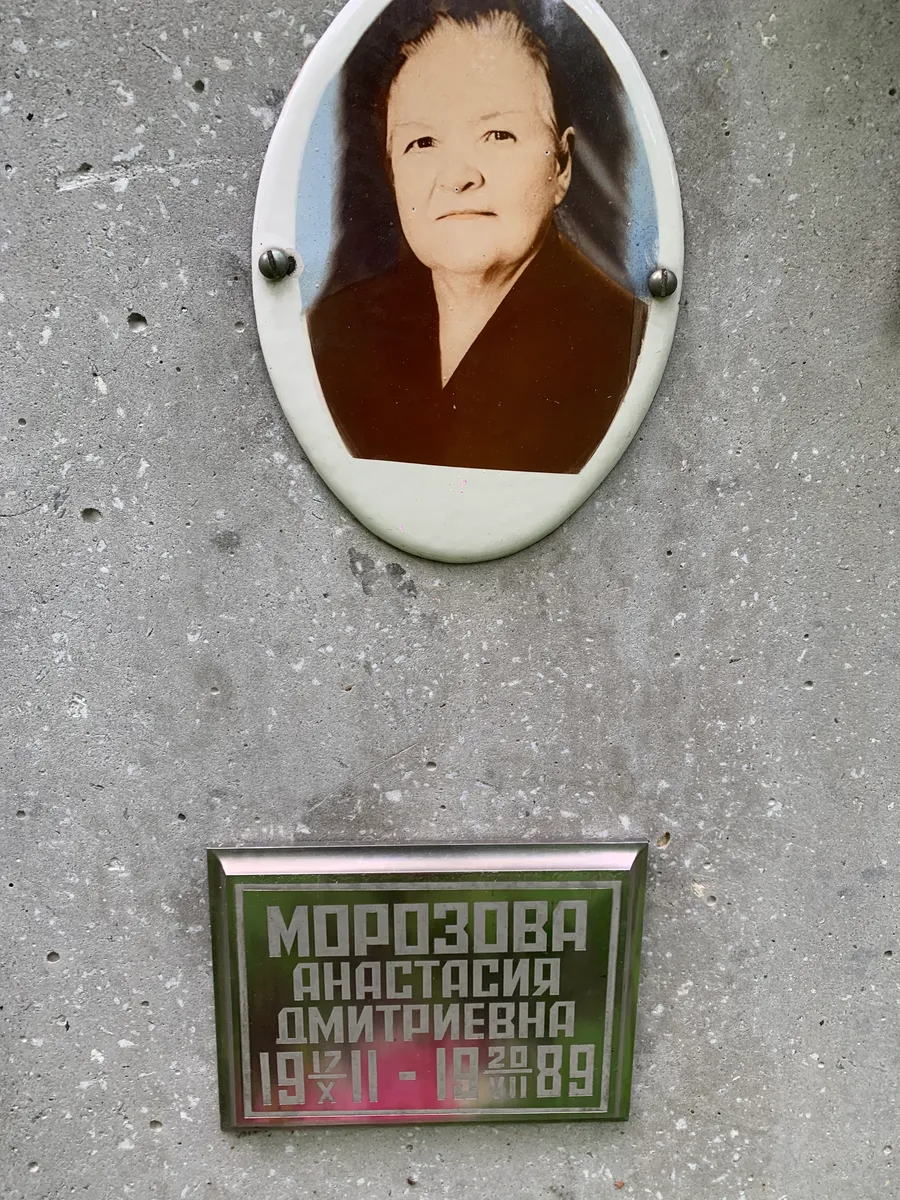 Морозова Анастасия Дмитриевна