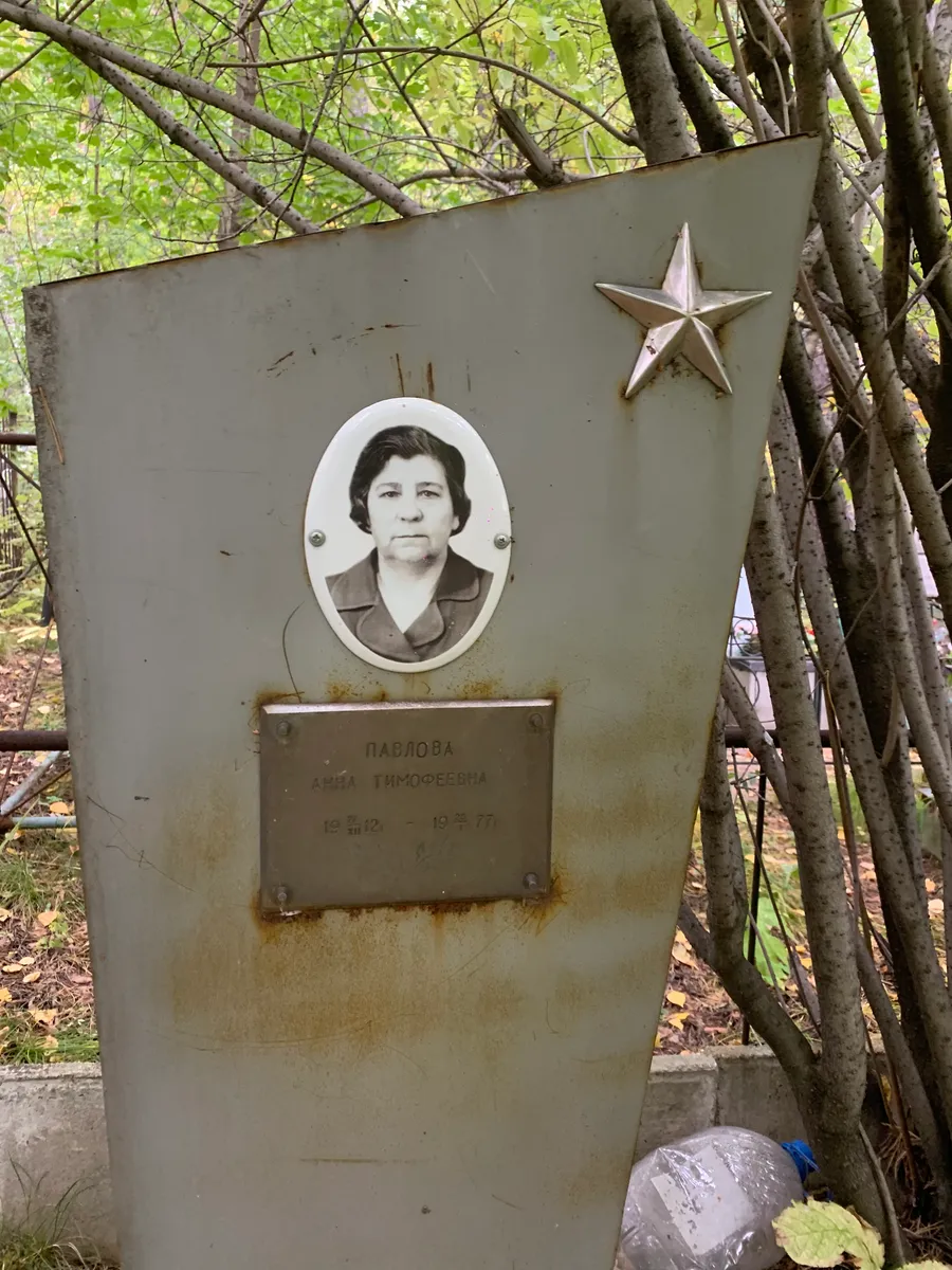 Павлова Анна Тимофеевна