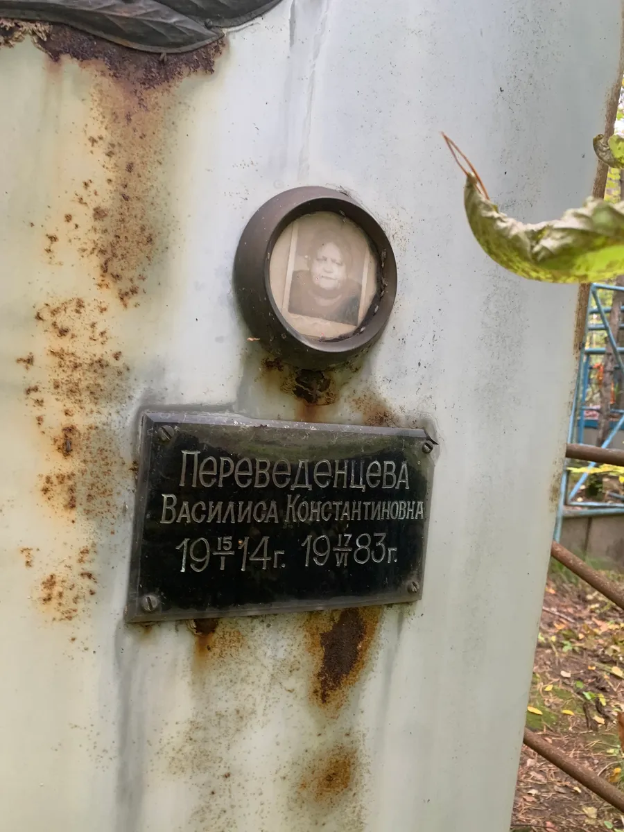 Переведенцева Василиса Константиновна