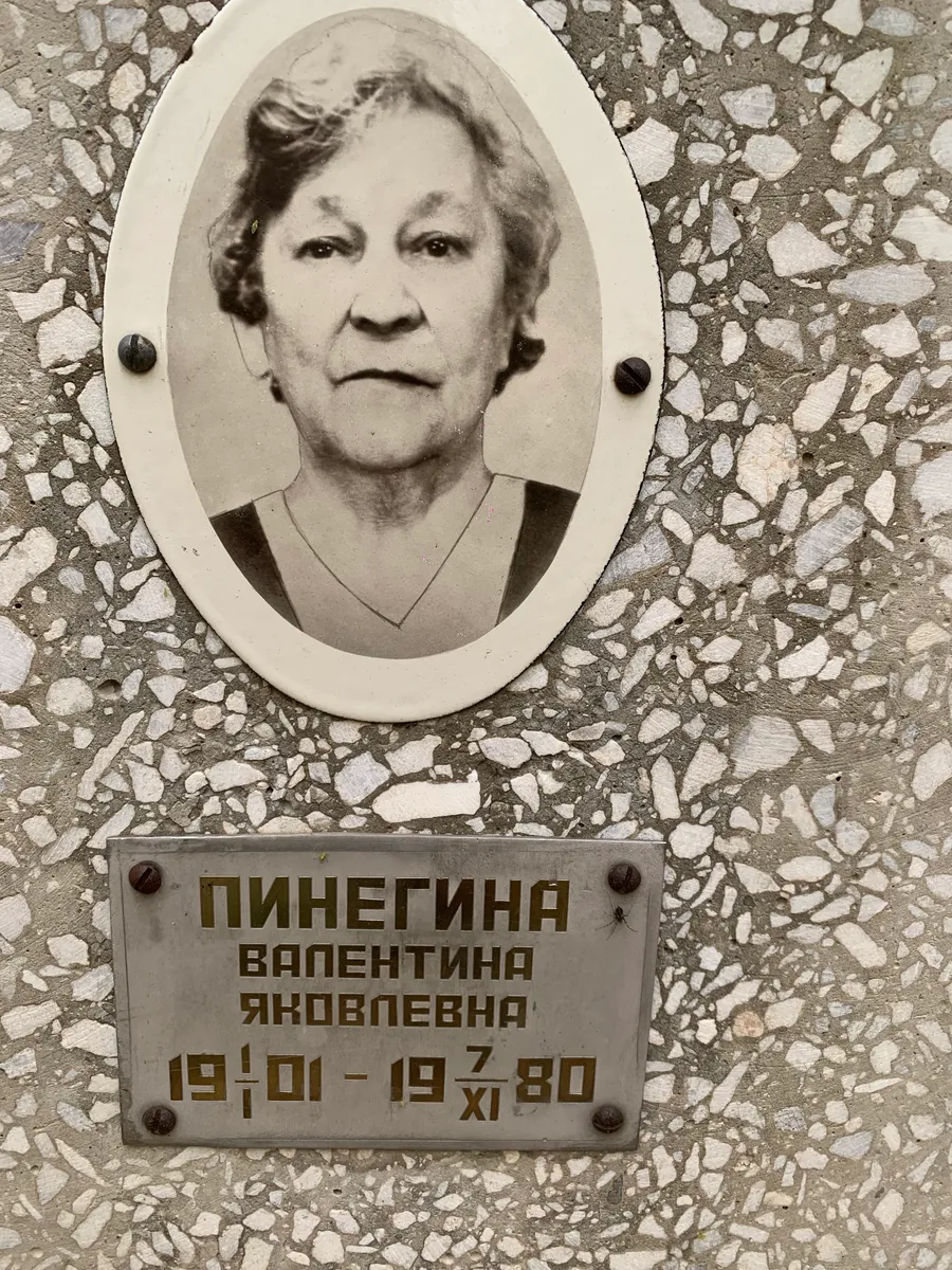 Пинегина Валентина Яковлевна