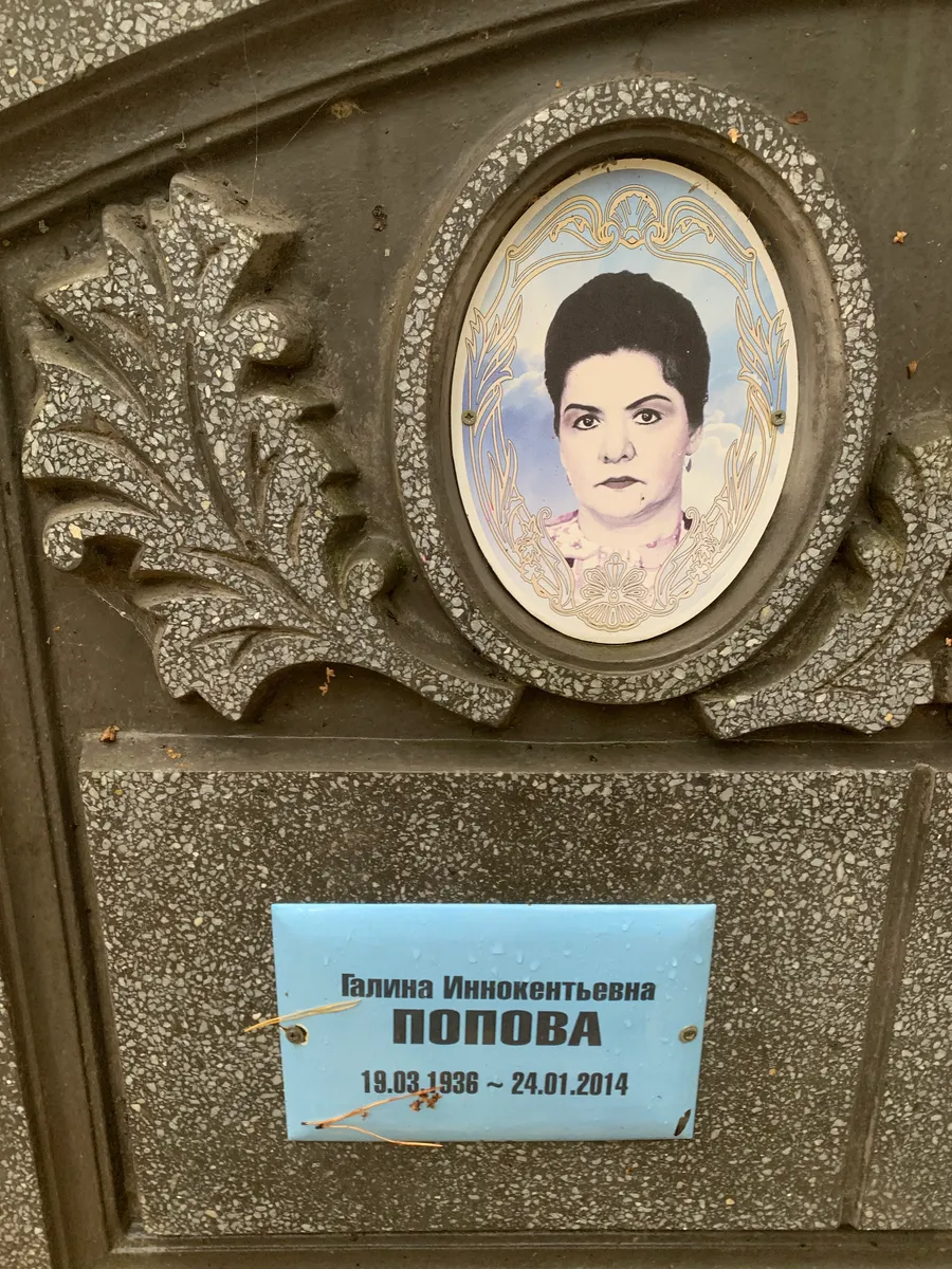 Попова Галина Иннокентьевна