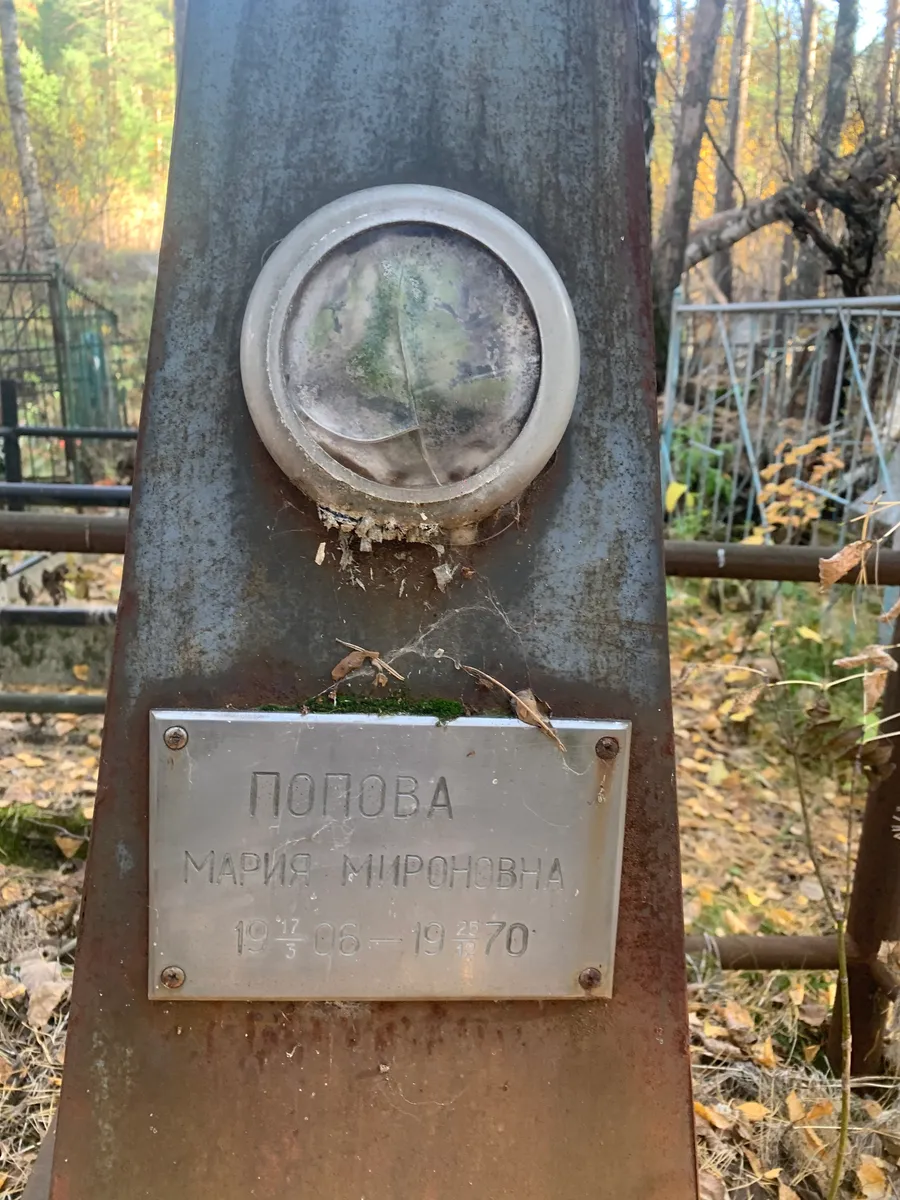 Попова Мария Мироновна