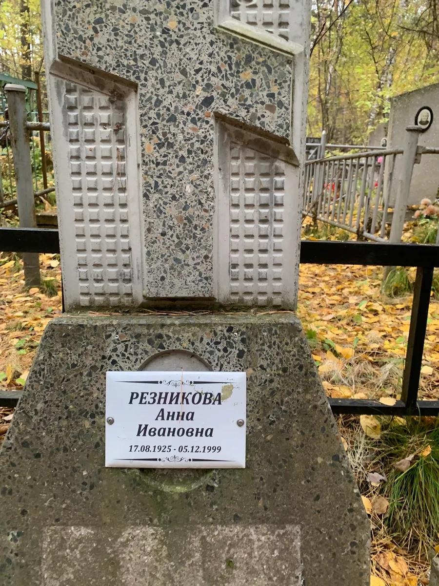 Резникова Анна Ивановна