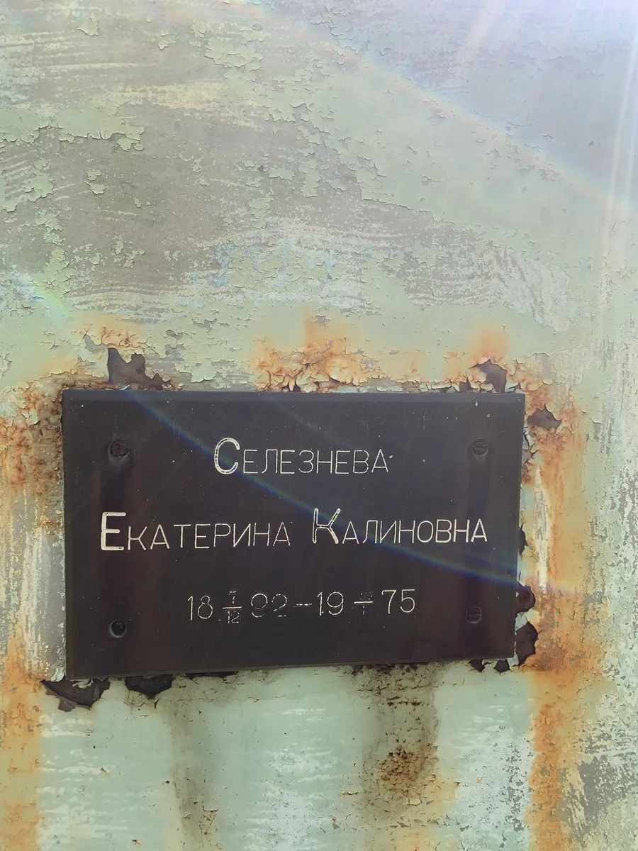 Селезнева Екатерина Калиновна