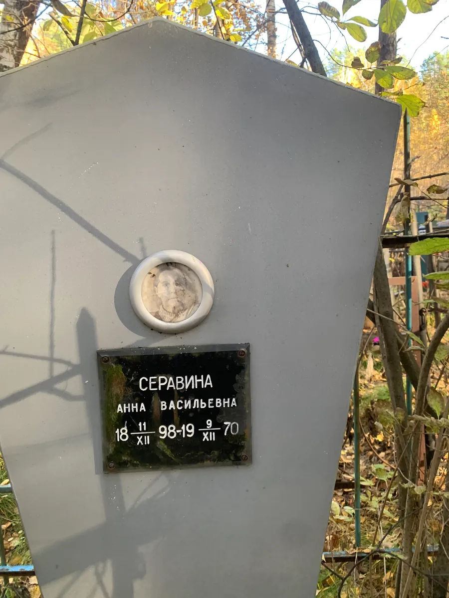 Серавина Анна Васильевна