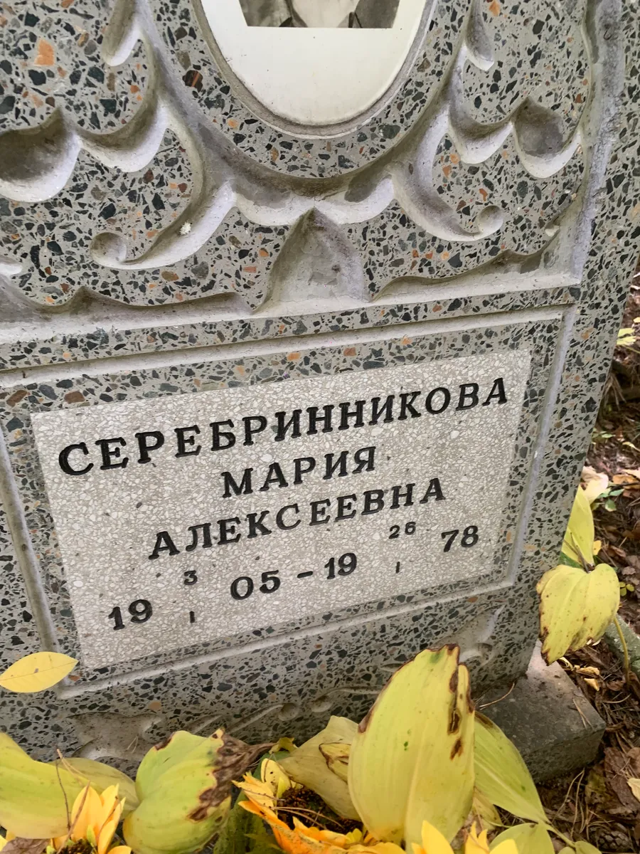 Серебринникова Мария Алексеевна