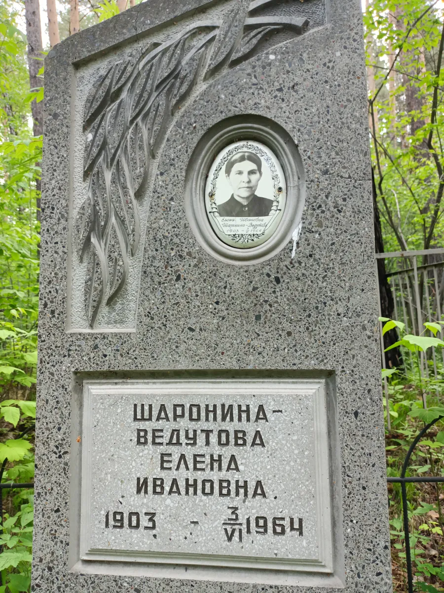 Шаронина-ведчтова Елена Ивановна