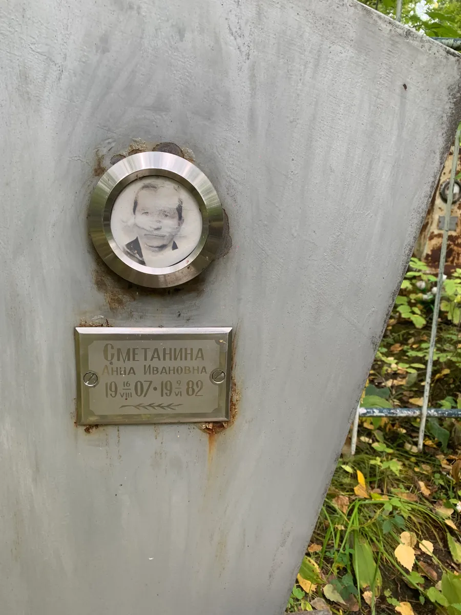 Сметанина Анна Ивановна