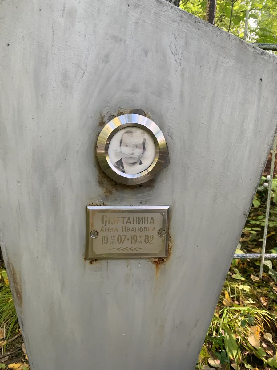 Сметанина Анна Ивановна