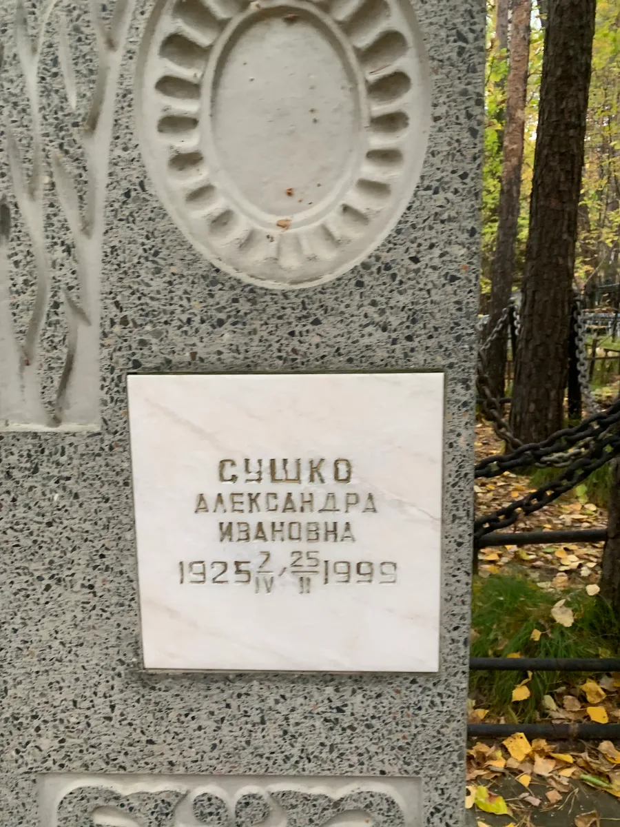 Сушко Александра Ивановна