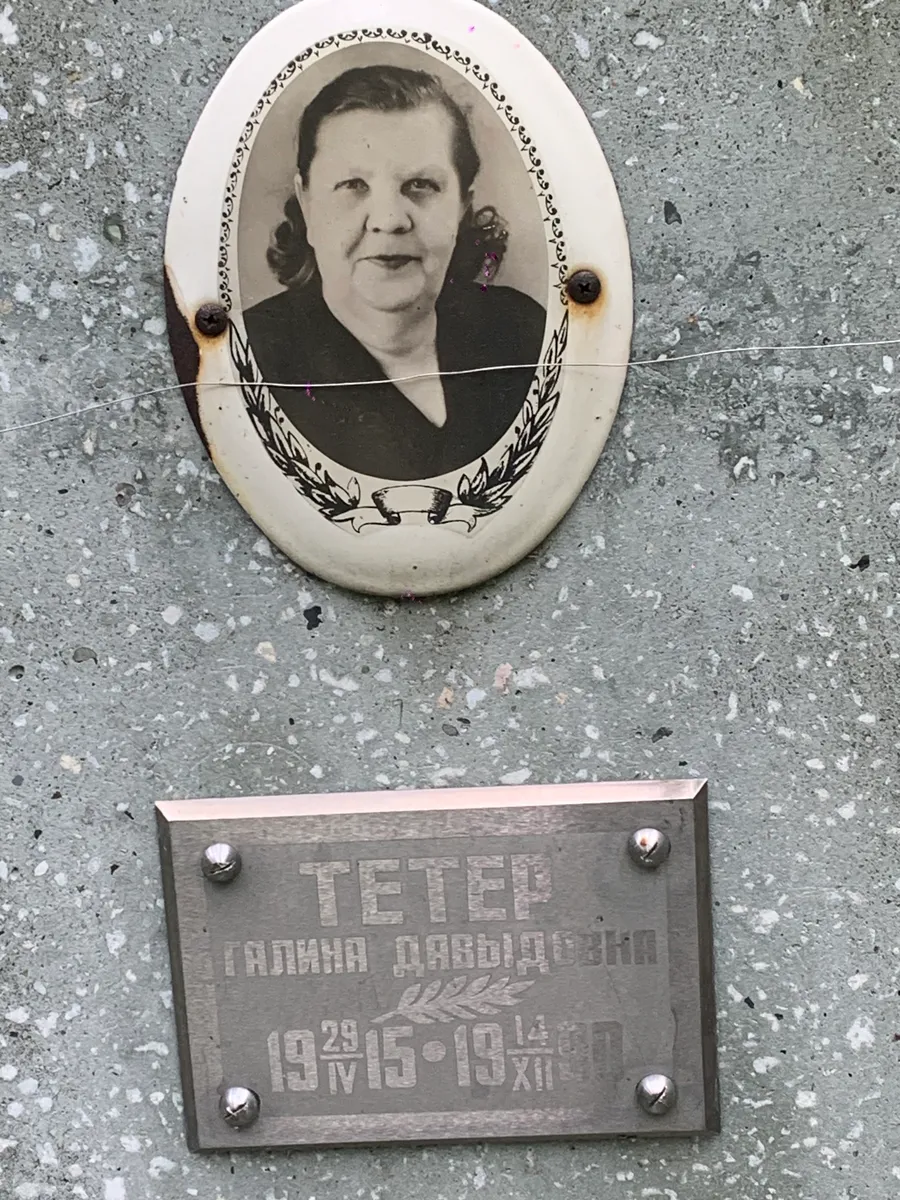 Тетер Галина Давыдовна