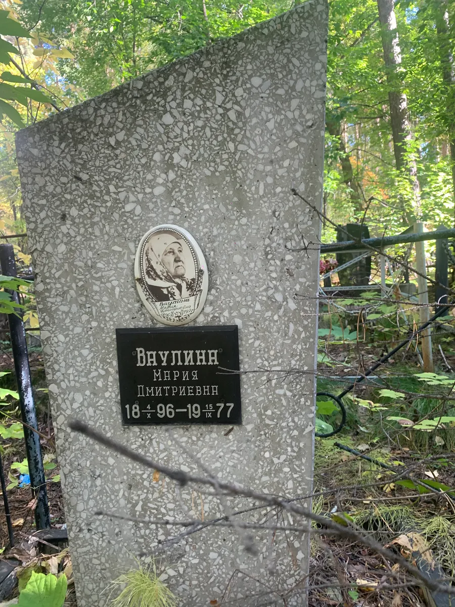 Ваулина Мария Дмитриевна