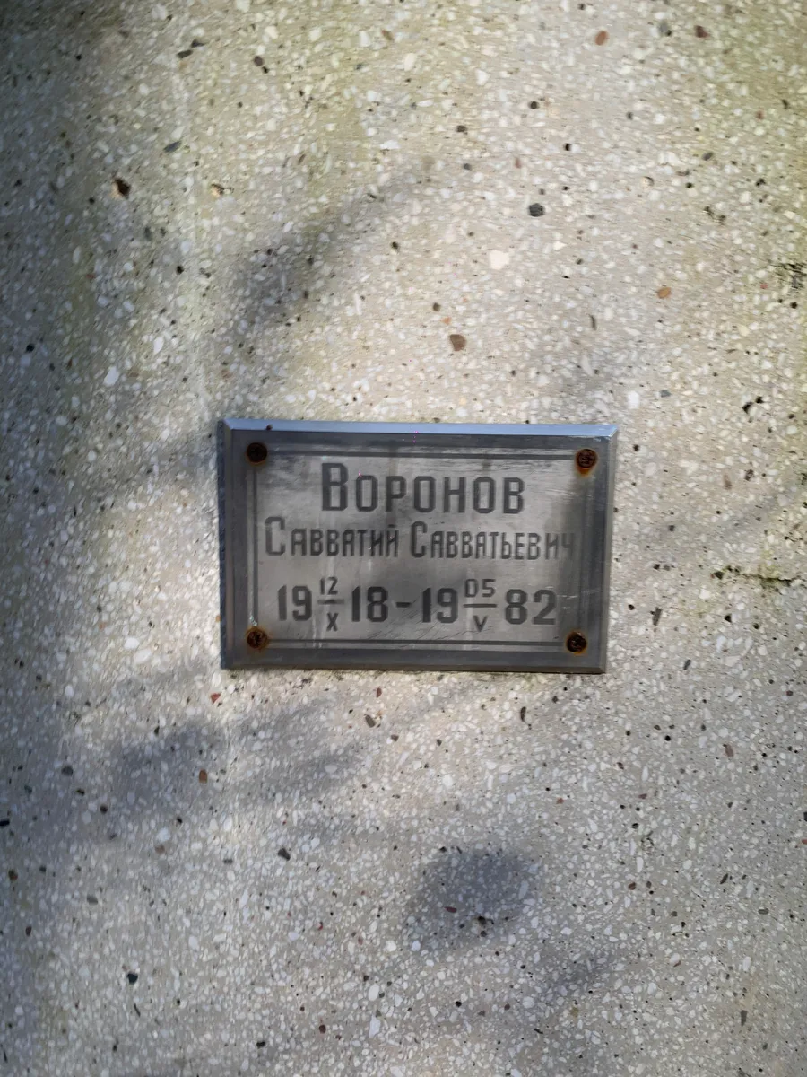 Воронов Саввятий Саввятьевич
